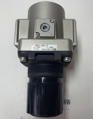 *NEW* SMC AR60-N10-Z  1  REGULATOR SET-PRESS 7-125PSI || Warranty & FastShipping