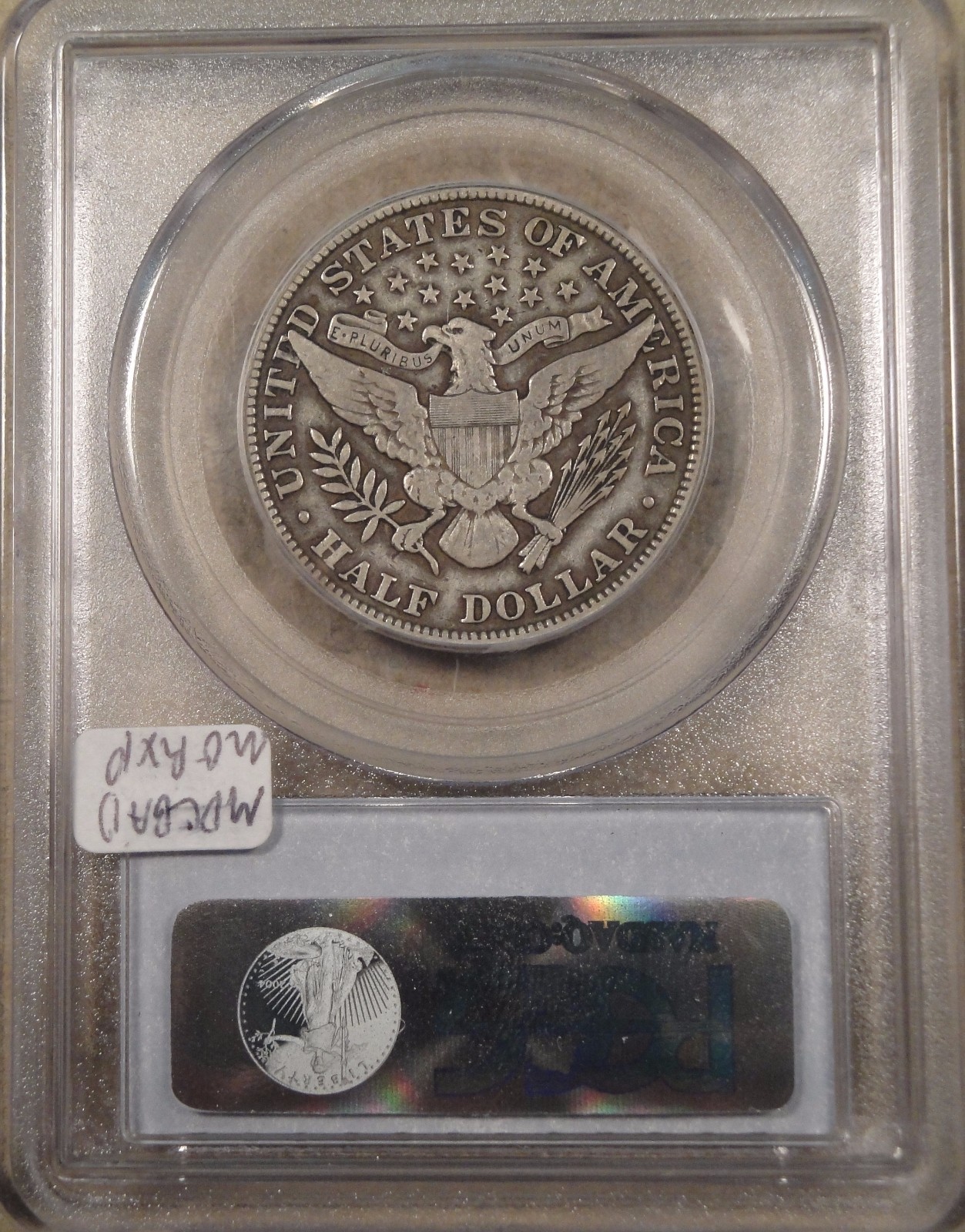 1910 Barber Half Dollar PCGS VF20
