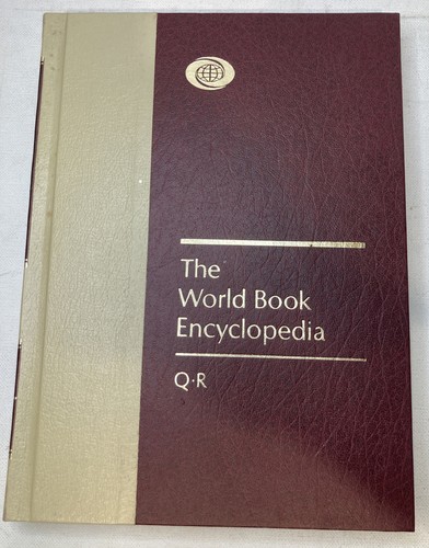 The World Book Encyclopedia Volume Q-R Book 16 Hardcover