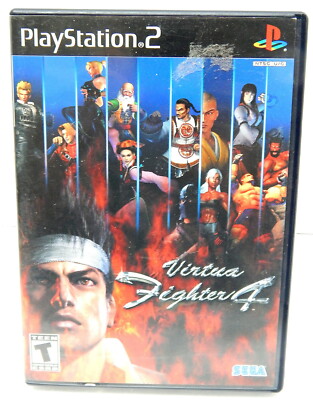 4A VIRTUAL FIGHTER 4 Playstation 2 PS2 Videogame Tested Works!