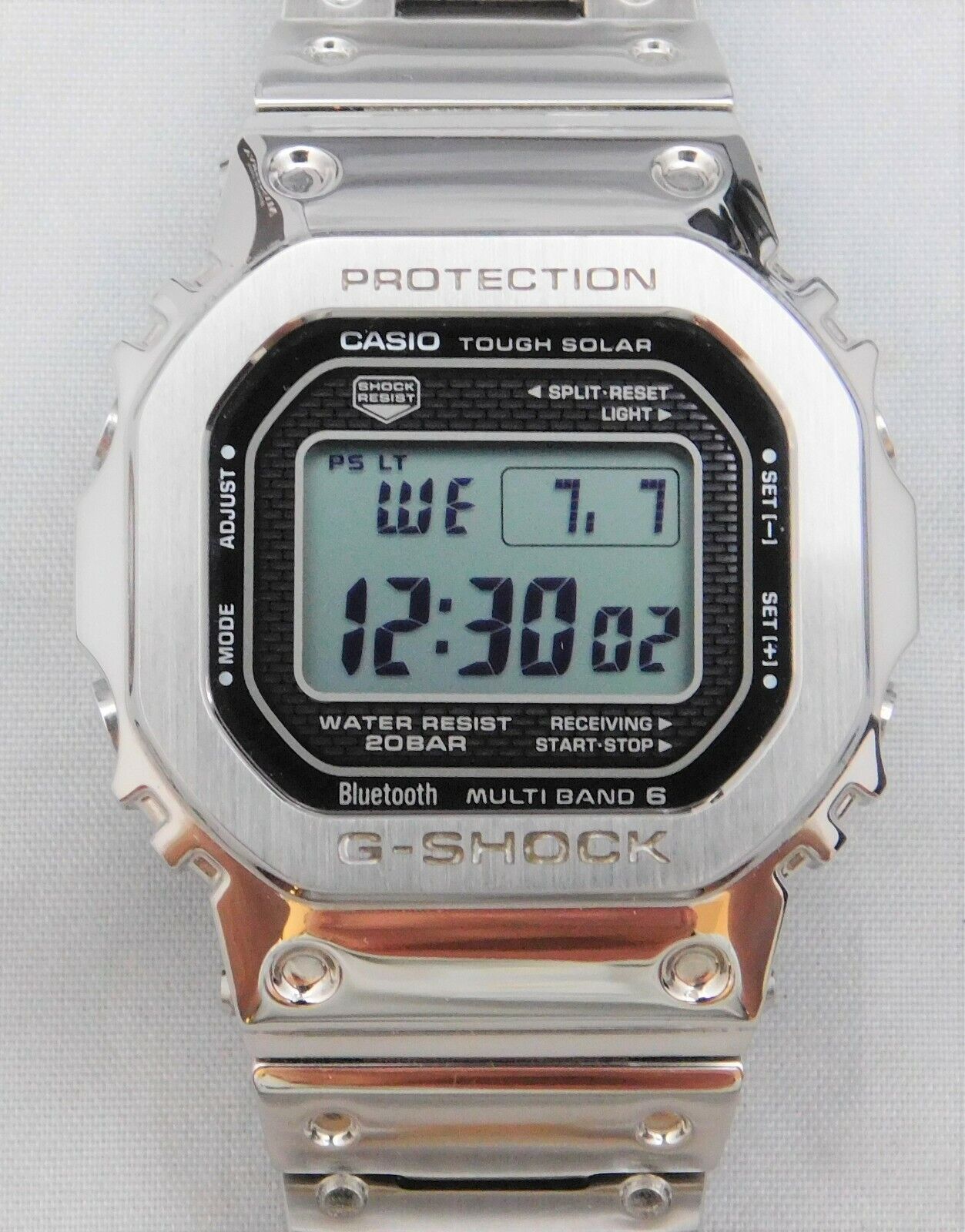 Casio G-Shock GMW-B5000-1JF Bluetooth Multi-Band 6 Tough Casio G-Shock GMW-B5000-1JF Bluetooth Multi-Band 6 Tough