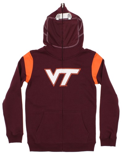 Outerstuff NCAA Virginia Tech Hokies Молодёжная (8–20) толстовка с капюшоном и полной молнией под шлем