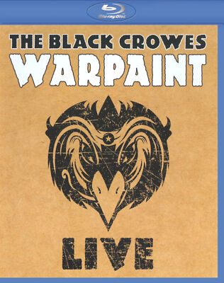 THE BLACK CROWES WARPAINT LIVE [VIDEO] NEW BLU-RAY DISC