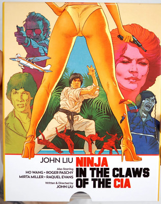 Ninja in the Claws of the CIA.  Brand new Blu-ray. w/ slipcase Brand New