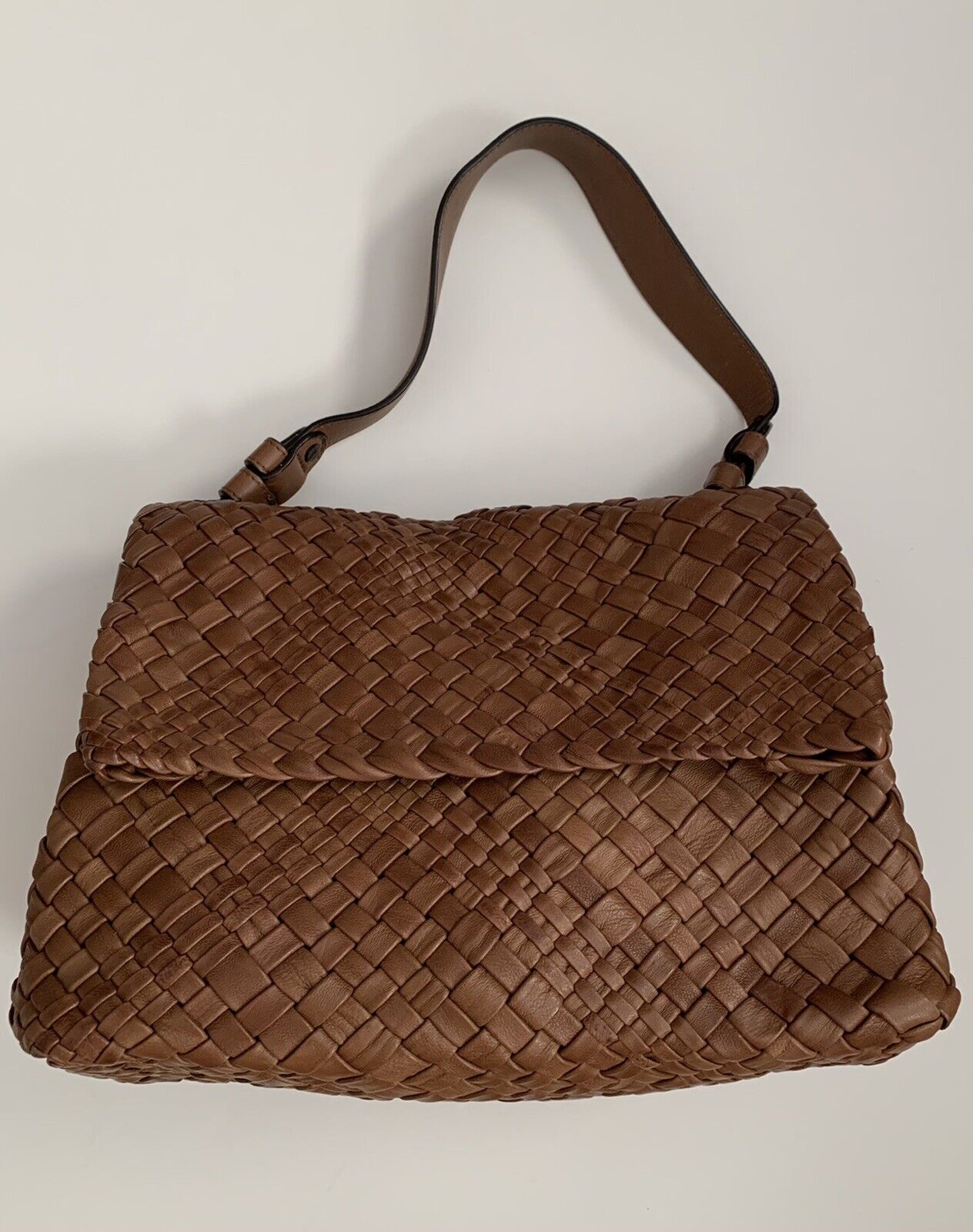 FALORNI ITALIA Le Borse Handmade Woven Leather Hobo Purse FALORNI ITALIA Le Borse Handmade Woven Leather Hobo Purse