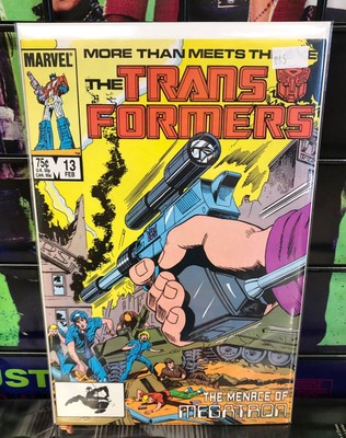 The Transformers #13 Marvel Comic Book - More than meets the Eye 1982 Series