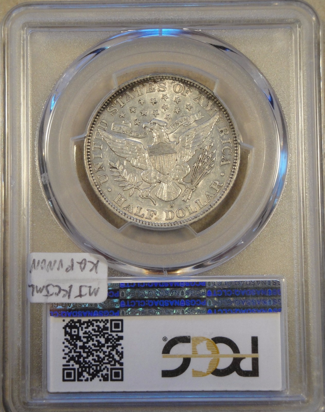 1904-O Barber Half Dollar PCGS AU53