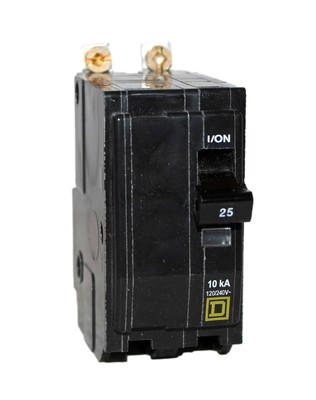 Square D QOB225 Breaker 25A 240V 2P 10kA