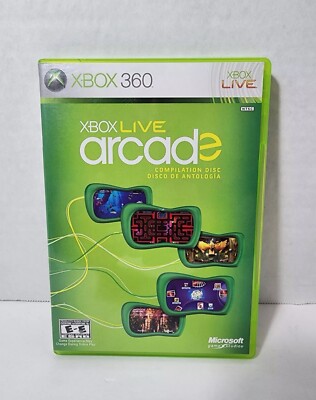 Xbox Live Arcade Compilation Disc (Microsoft Xbox 360, 2007) Tested Disk & Case