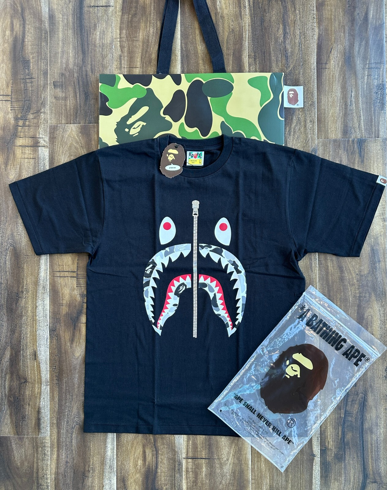 A BATHING APE CAMOキャミソール　サイズS A BATHING APE® Honeycomb Camo Zip Road STA | Bape official
