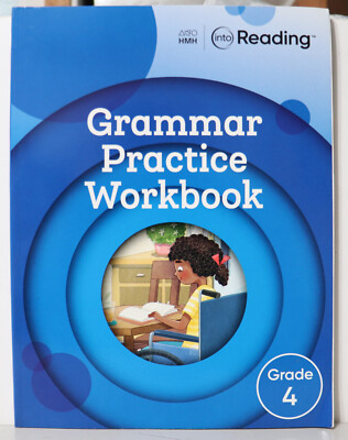 HMH: Into Reading - Grammar Practice Workbook Grade 4 NEW