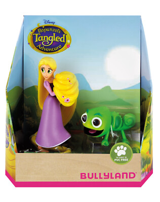 Bullyland 13461 Rapunzel and Pascal Green Play Figure Set Disney