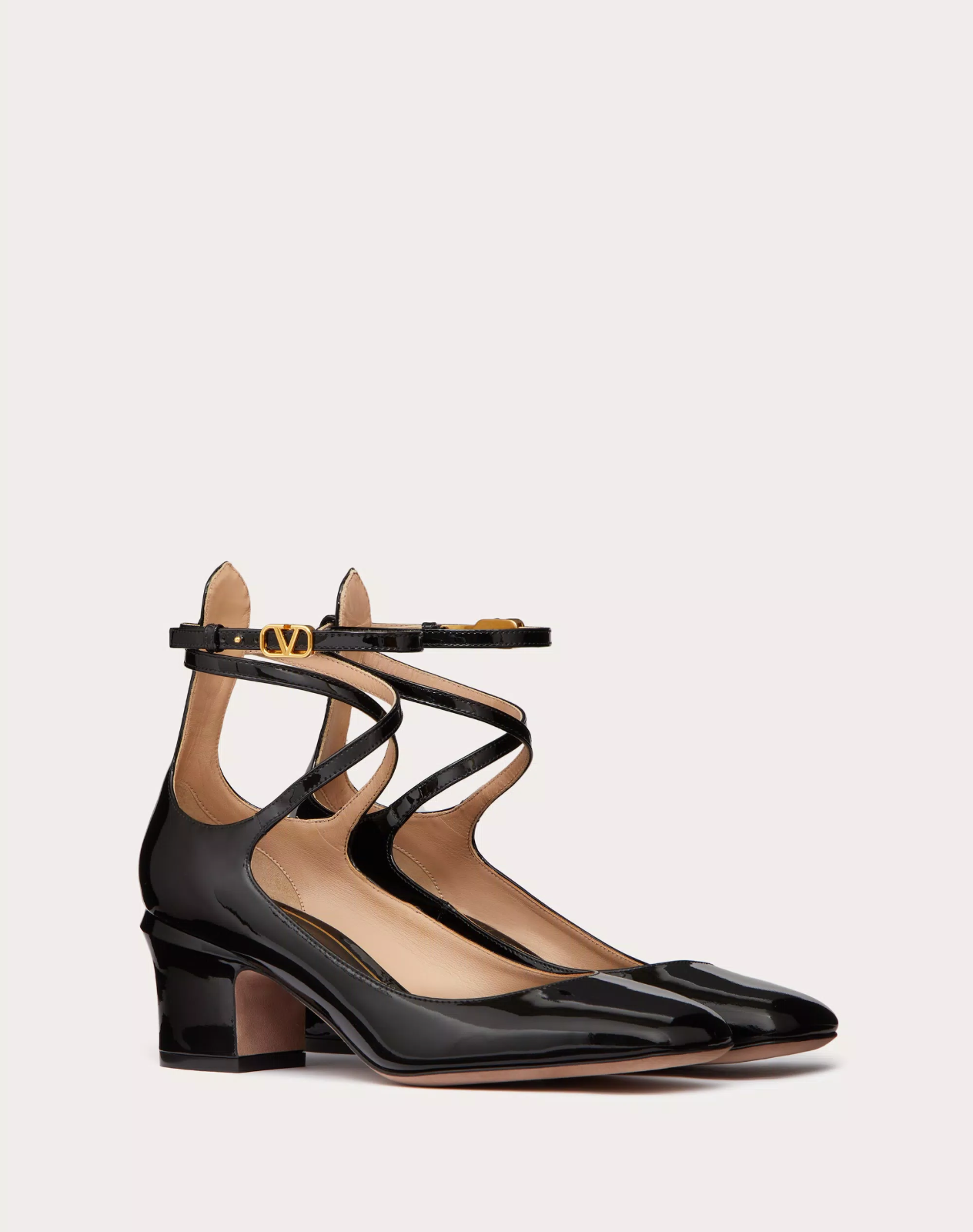 Valentino Garavani Tan-go Patent Leather Pump 60mm - Retail