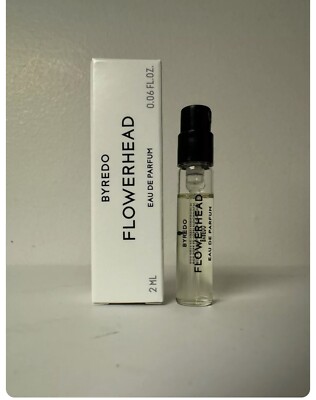 Byredo FLOWERHEAD Eau de Parfum EDP Sample Spray .06oz 2ml New in Box