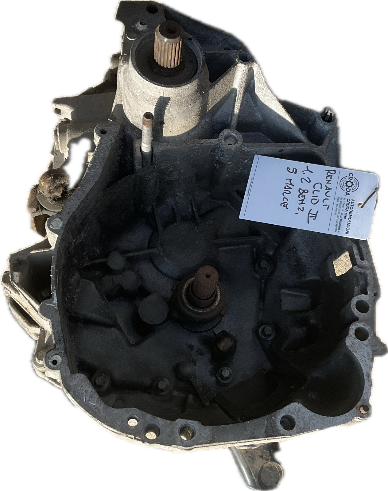 Cambio manuale  modello RENAULT CLIO II 1.2 benzina 5 marce ricambio usato