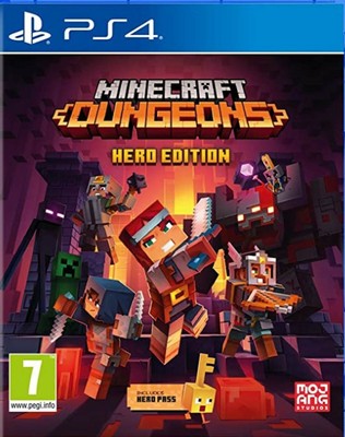 Minecraft Dungeons Hero Edition Multiple Language PS4 BRAND NEW