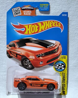 13 Chevrolet Copo Camaro #179 Hot Wheels Speed Graphics 1:64 Scale