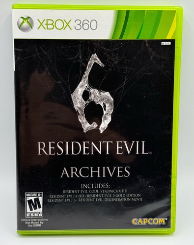 Resident Evil 6 Archives Xbox 360 Video Game Tested