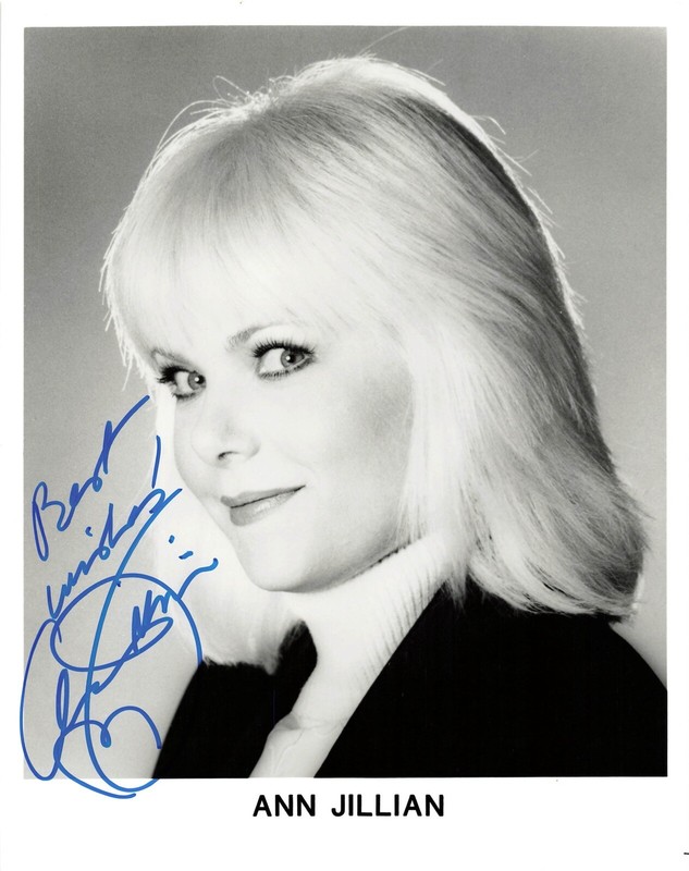 Ann Jillian Actress Singer Signed Autograph 8 x 10 Photo PSA DNA