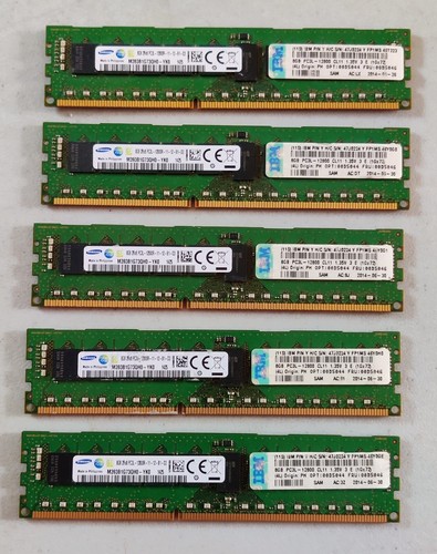 メモリー SAMSUNG 8GB 2Rx4 PC3L-12800R Samsung 8GB 2Rx8 PC3L-12800R DDR3 1600MHz 1.35V ECC REG