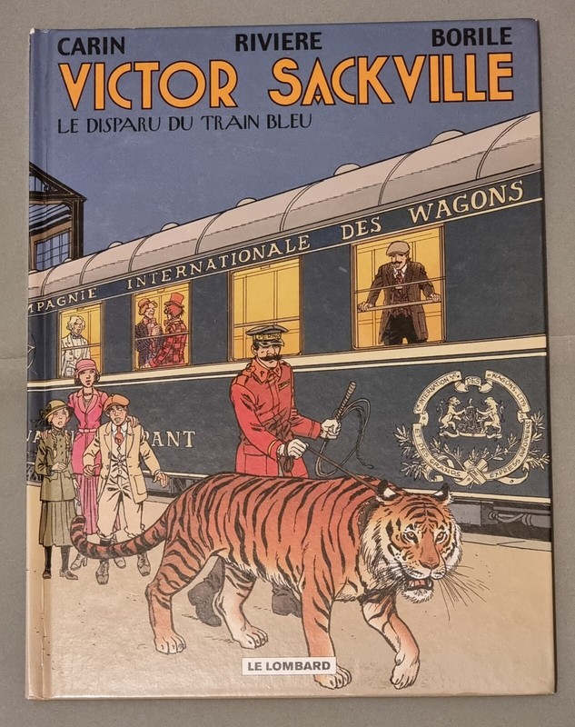 Victor Sackville Tome 21 Le Disparu Du Train Bleu - Eo 2008 - F. RiviÃ¨Re Lombard