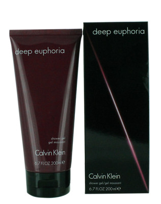 Euphoria Deep by Calvin Klein For Women Shower Gel 6.7oz New In Box