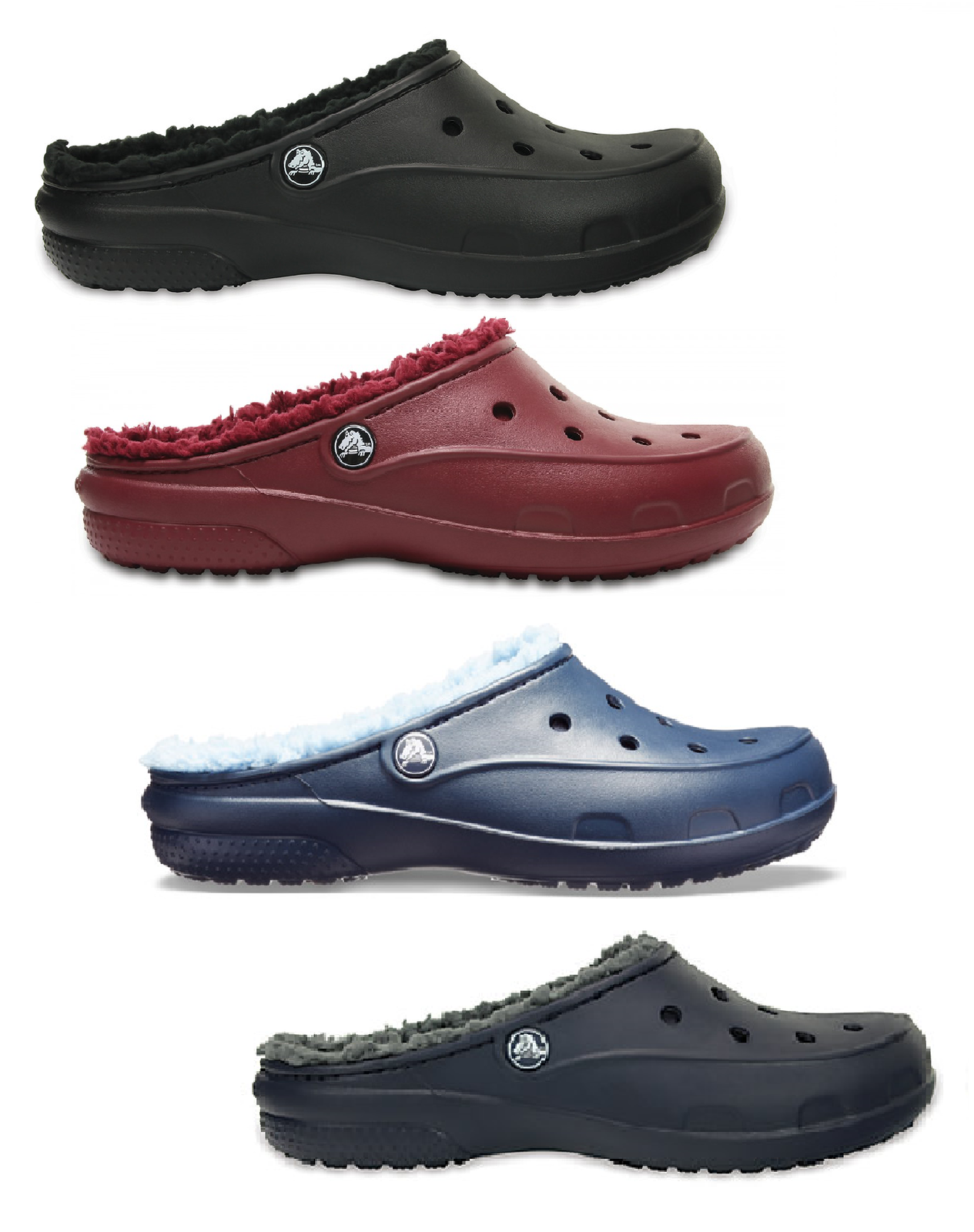 crocs freesail plush lined clog
