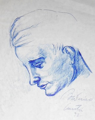 FEDERICO CANTU INK ON PAPER 11'' x 8.5''