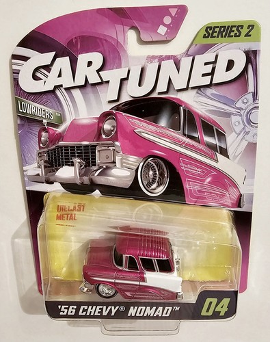 MGA CAR TUNED SERIES 2 #04 LOWRIDERS '56 CHEVY NOMAD BRAND