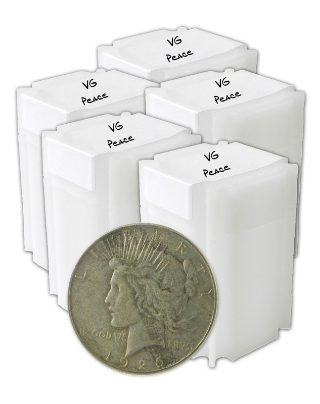 1922-1926 Silver Peace Dollar VG/VF Lot of 100 S$1 Coins