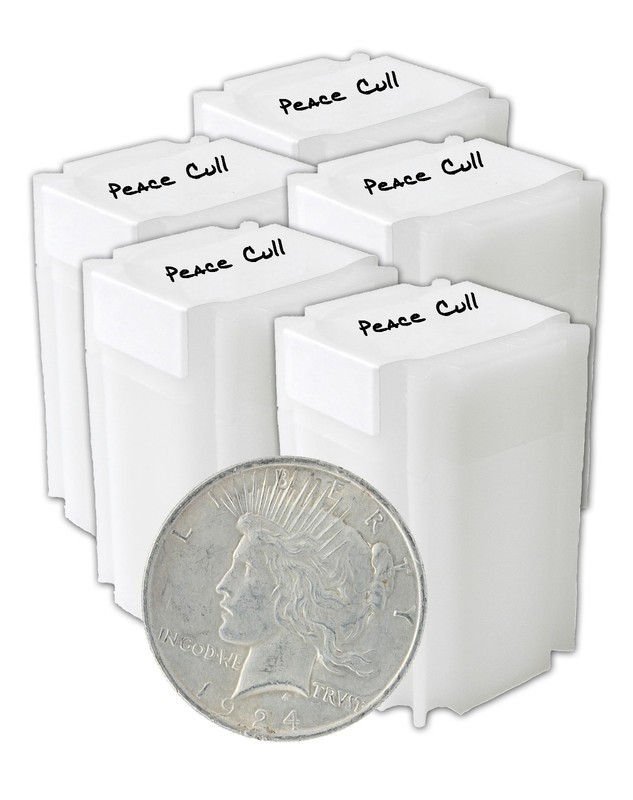 Silver Peace Dollar Cull 1922-1935 Lot of 100 S$1 Coins