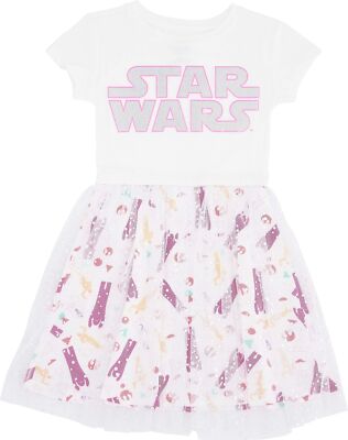 Star Wars Baby Yoda Girls' Little Tulle Costume Dress- Sizes 4-16 - The...