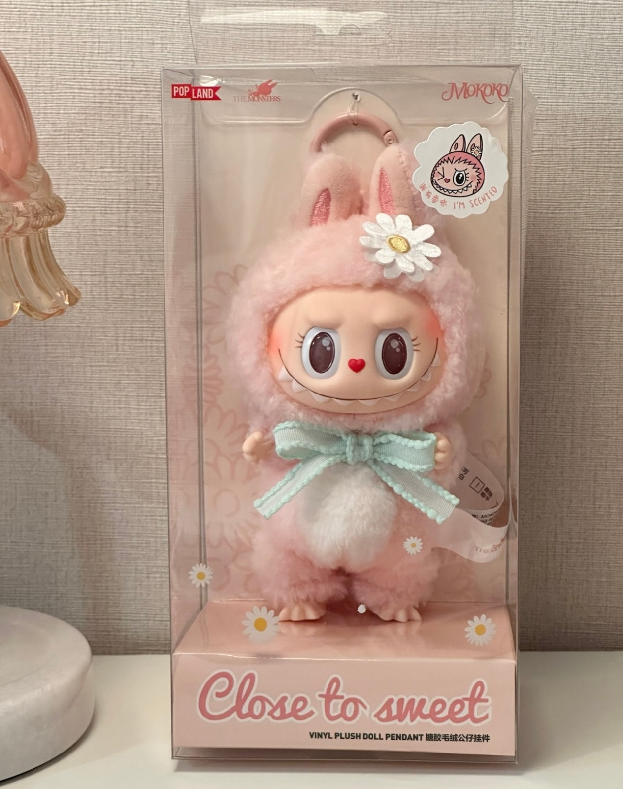 その他 POPMART Mokoko CloseToSweet LABUBU Pop Mart Labubu Mokoko Close to Sweet Vinyl Plush Doll - US