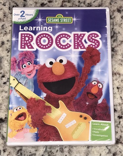 Sesame Street: Learning Rocks (DVD, 2014) Brand New Sealed