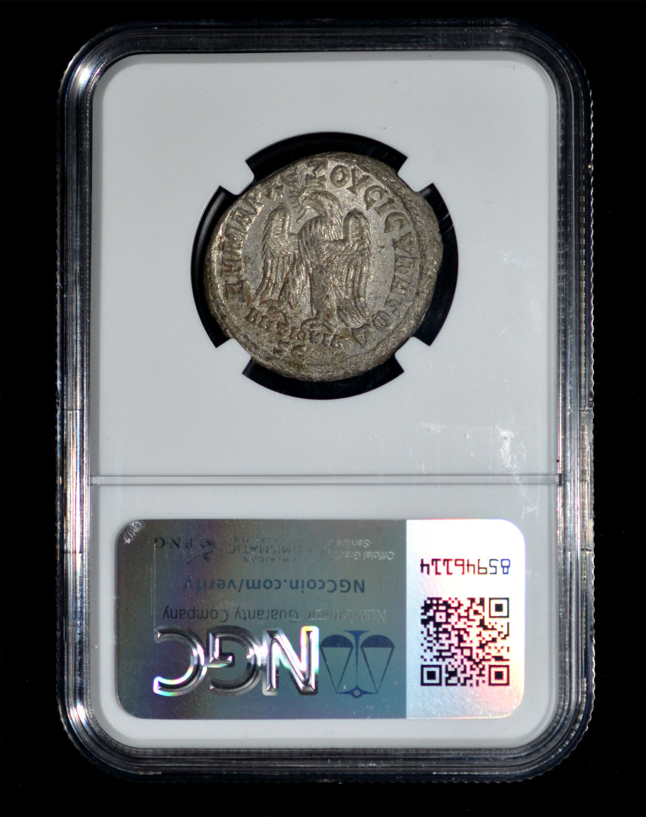 NGC MS 5/5-4/5 244-249 AD Roman Empire Philip I Tetradrachm