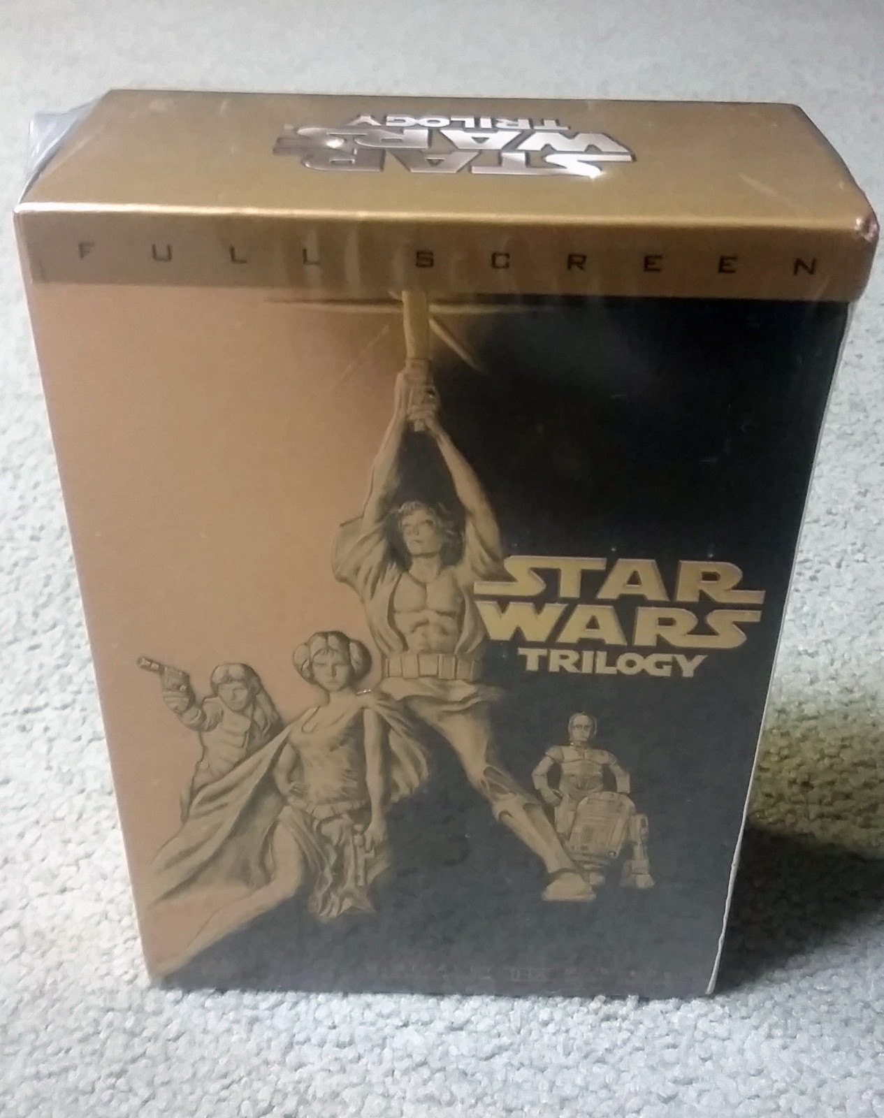 Star Wars Trilogy 04 Dvd 4 Disc Set Full Screen New Factory Sealed