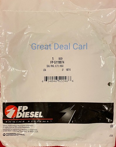 Detroit Diesel 6-71 12V71 Cylinder Head Seal Ring 5119974 | eBay