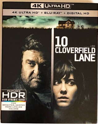 10 Cloverfield Lane 4K Ultra HD + Blu-Ray. New and Factory Sealed WITH Slipcover