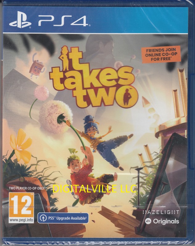 It Takes Two Ps4 Playstation 4 Brand New Factory Sealed