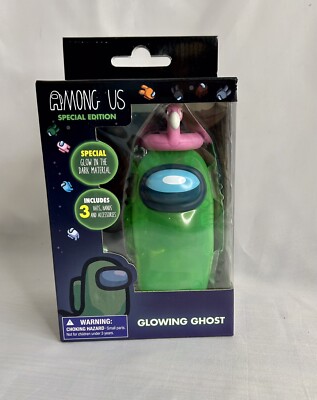 Among Us Special Edition Glowing Ghost Crewmate Action Figures Hat Accessories