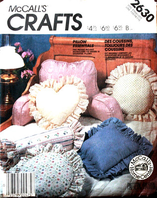 McCall's Crafts Home Pattern 2630, Pillow Essentials