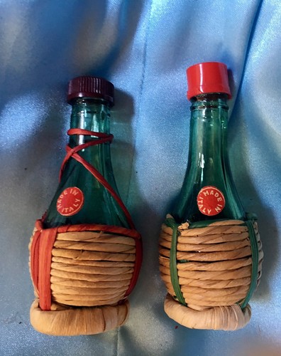 Wine Bottle Salt & Pepper Shakers From Italy