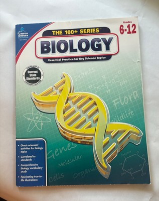 Biology Workbook The 100+ Series Essential Practice for Key Science Topics