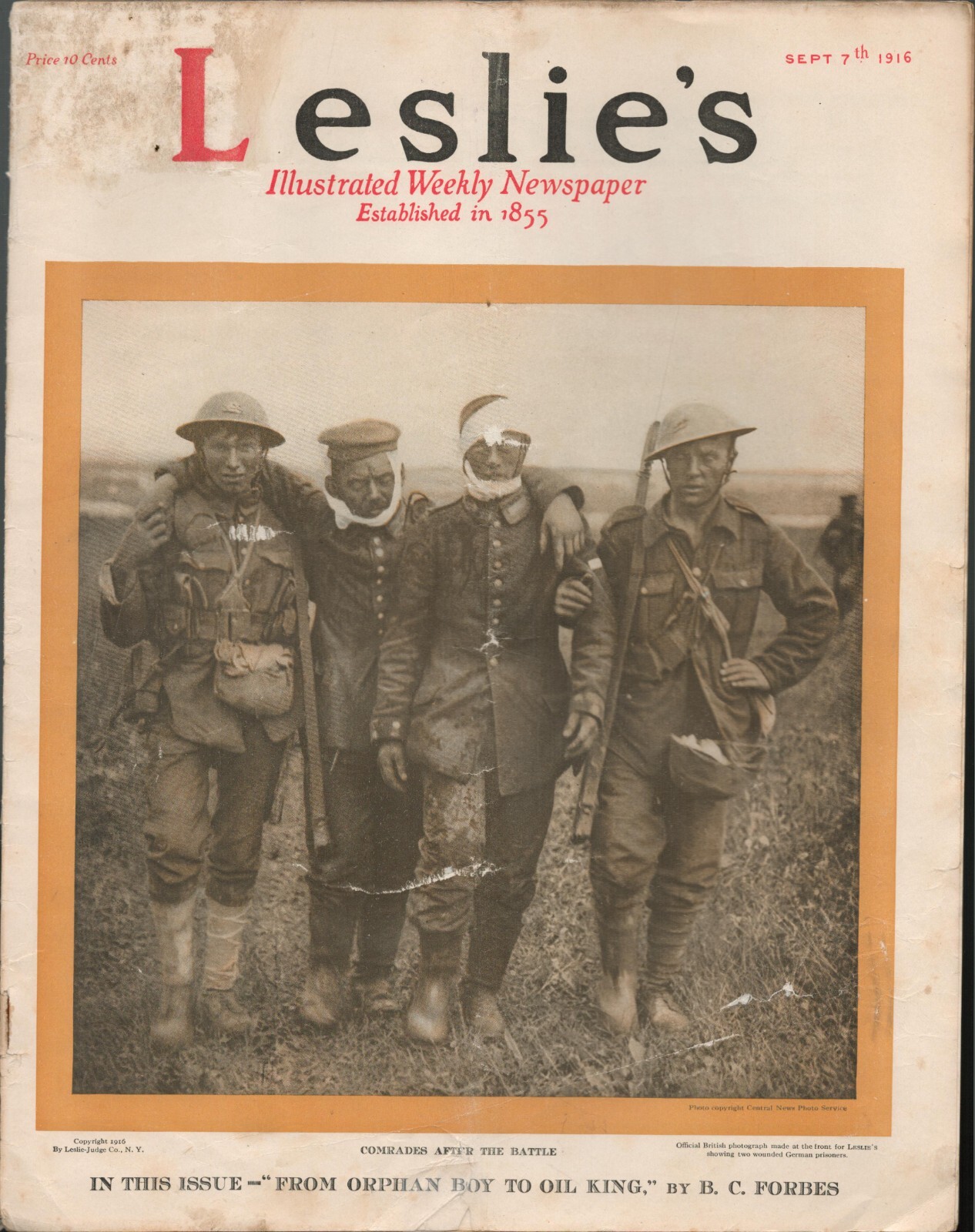 Leslieページ leslie's magazine--sept 7 1916-----41 | eBay
