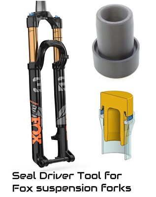 Seal Driver Installation Tool for FOX MTB Suspension Forks 32, 34, 35, 36, 40mm