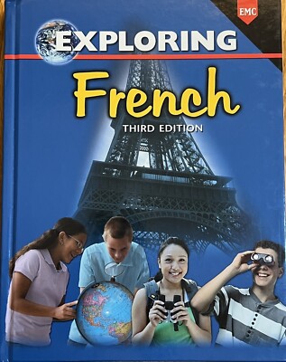Exploring French 3rd Edition by Joan G. Sheeran Hardcover - Like New