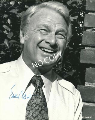 100% Original Autograph Card Autographed Eddie Albert