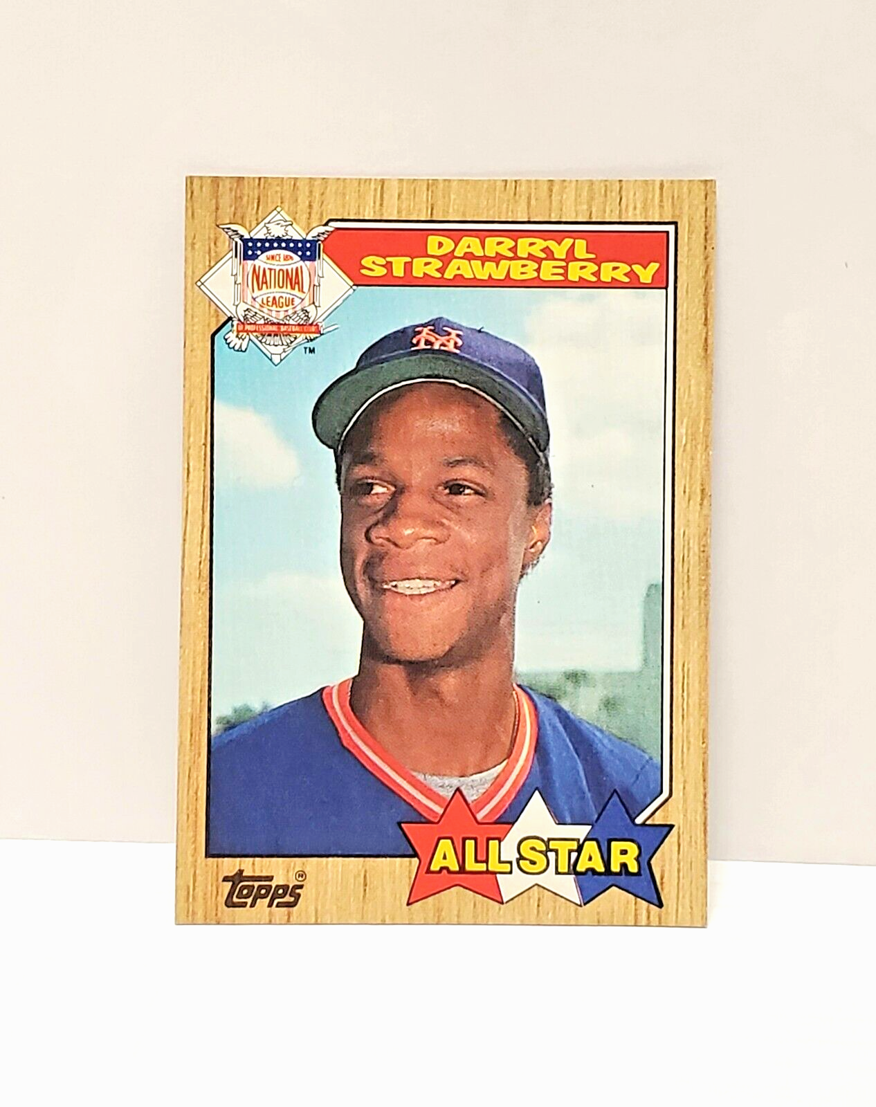 1987 Topps All Star Darryl Strawberry #601 New York Mets | eBay