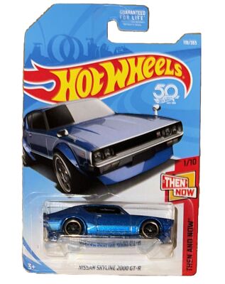 Hot Wheels Then And Now Nissan Skyline 2000 GT-R, 118/365