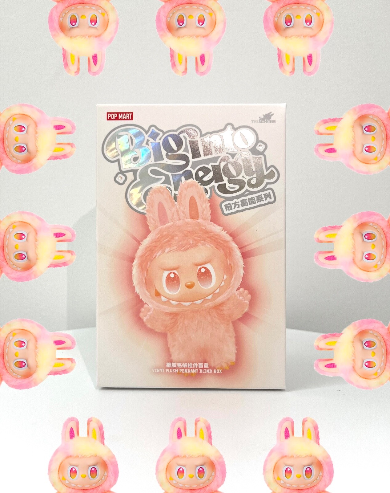ぬいぐるみ pop mart Labubu big into energy LOYALTY IN HAND US SELLER Pop Mart LOYALTY Labubu Big Into Energy